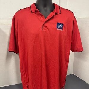 Harry's POLO CLUB SINGAPORE Men’s XXL RED Short Sleeve Polo Shirt DRENSPORT